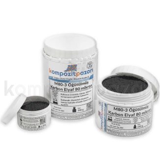 ogütülmüş karbon elyaf 80 mikron